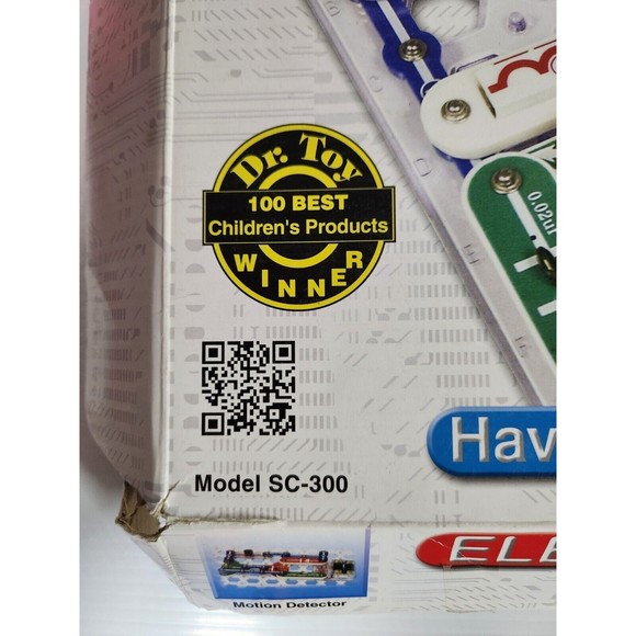 Electronic Snap Circuits Set SC-300 With Manuals by Elenco  tested - Picture 14 of 15